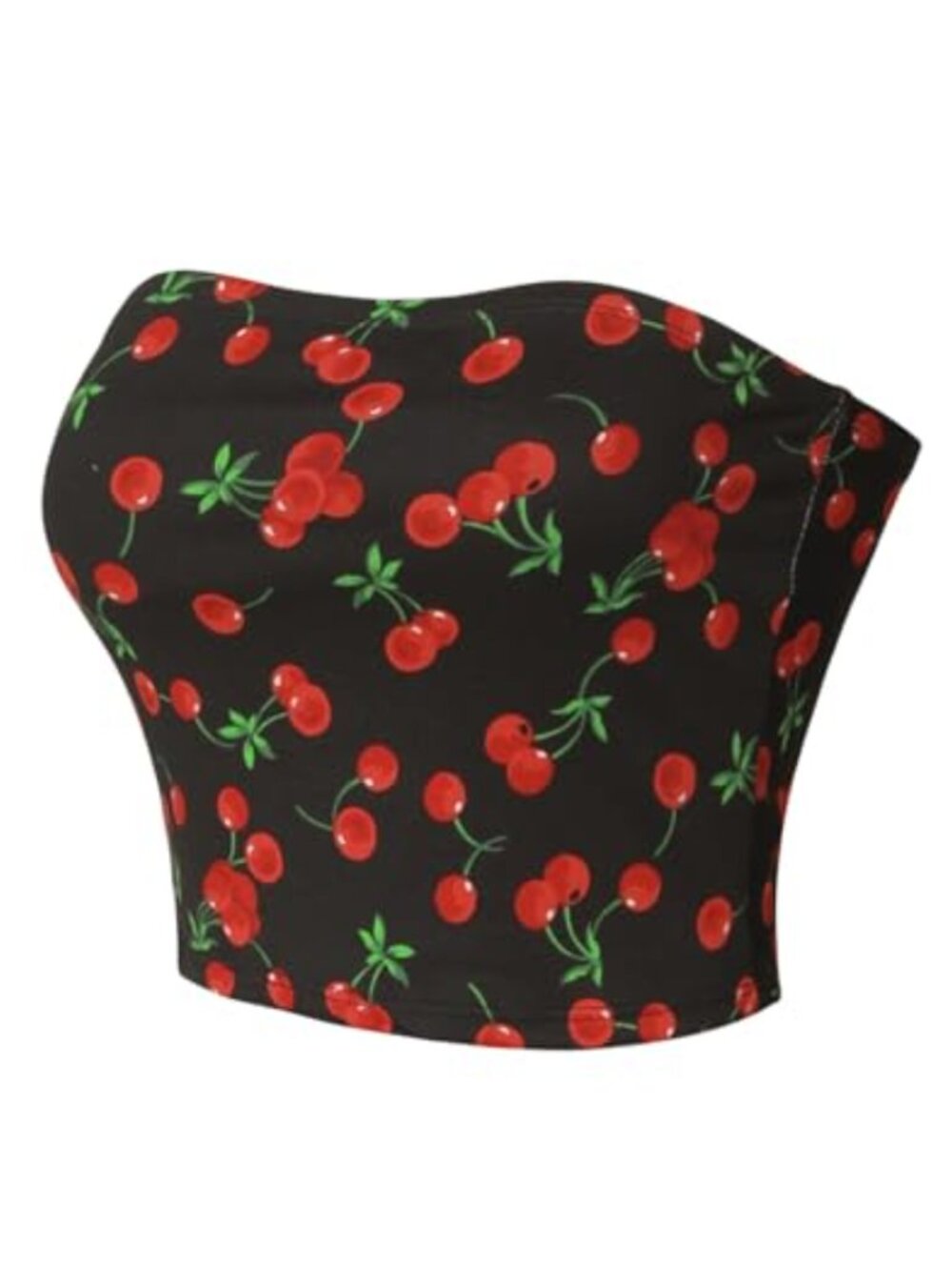 Women's Strapless Tube Top 3-Pack, Sleeveless Crop Tops, Lightweight Stretchy